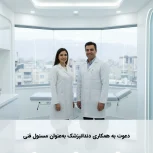دعوت به همکاری دندانپزشک به‌ عنوان مسئول فنی