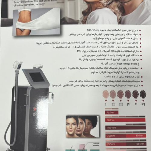 فروش دستگاه لیزر موهای زائد آیس پلاتینا پلاس