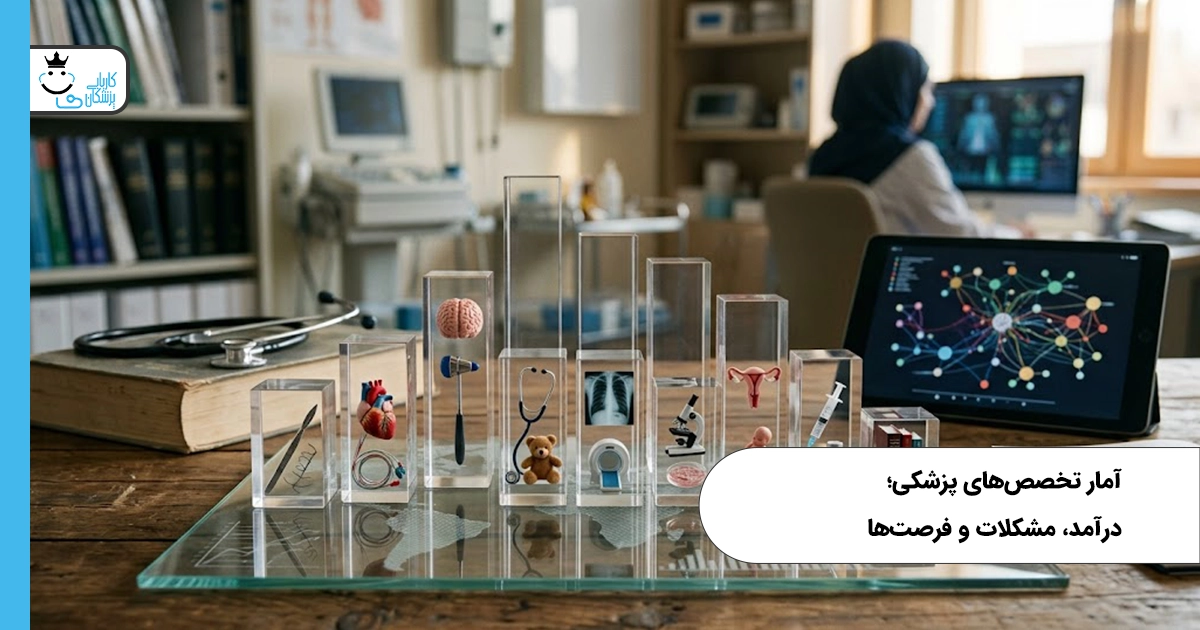 آمار تخصص‌های پزشکی؛ درآمد، مشکلات و فرصت‌ها